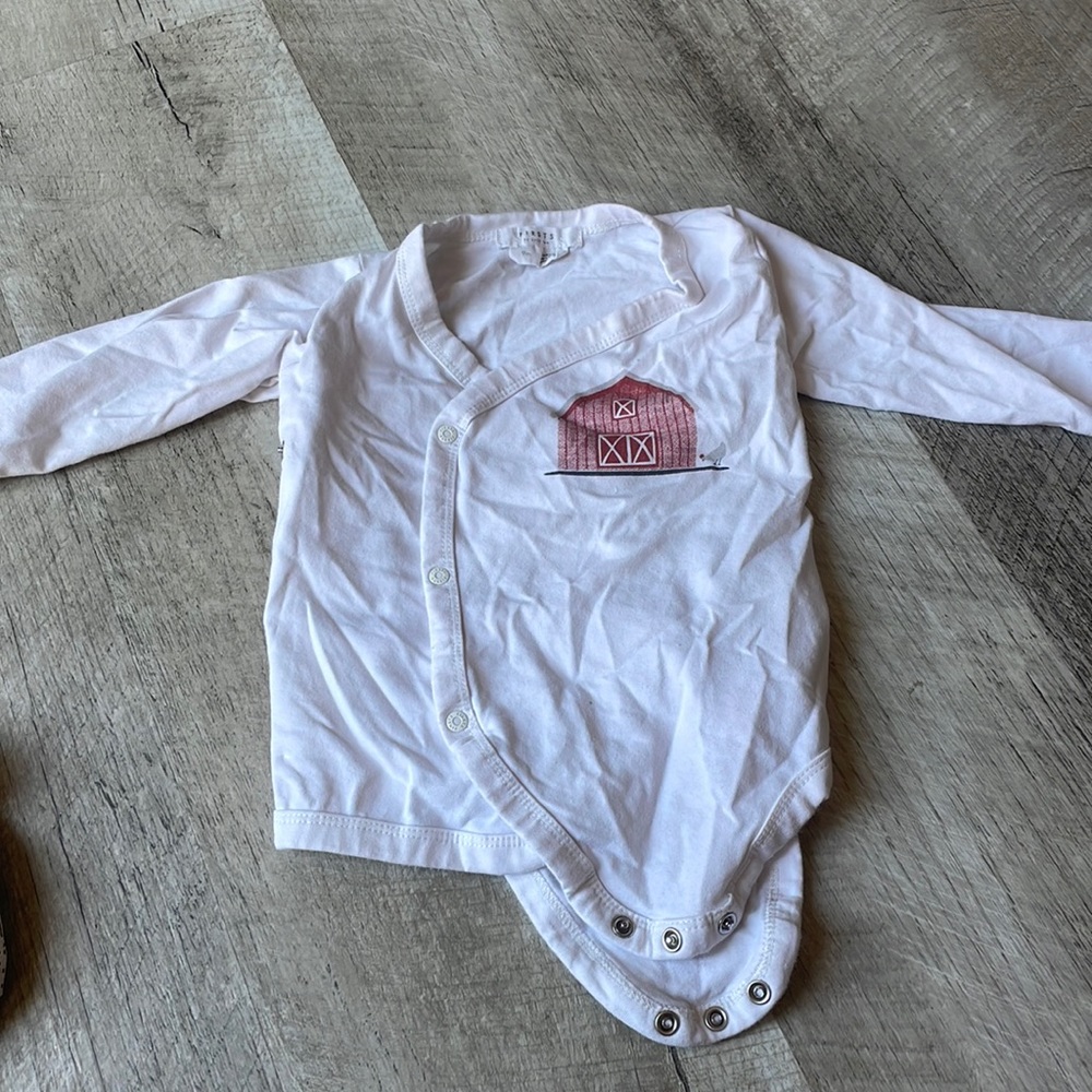 Baby farm onesie